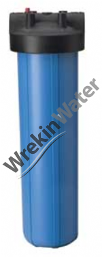 Pentek 20in Housing, Big Blue, Large Diameter Housing 1in with Pressure Release p/n 150273